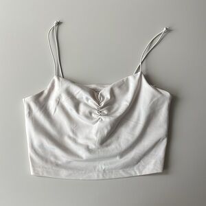 Madewell Flex Sweetheart Crop Tank Top